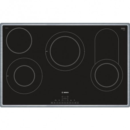 Bosch Serie 6 PKC845FP1D piano cottura Nero Da incasso Ceramica 4 Fornello(i) (PKC845FP1D)