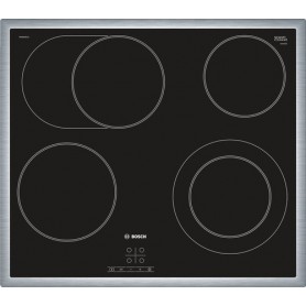 Bosch Serie 4 PKN645BA1E piano cottura Nero Da incasso Ceramica 4 Fornello(i) (PKN645BA1E)
