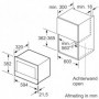 Neff C17WR00N0 forno a microonde Da incasso 21 L 900 W Acciaio inossidabile (C17WR00N0)