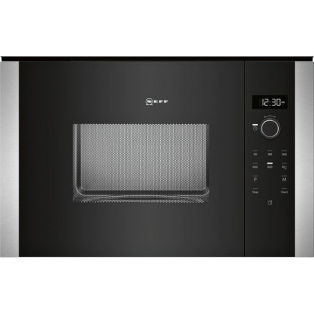 Neff HLAWD23N0 forno a microonde Da incasso Solo microonde 20 L 800 W Nero, Acciaio inossidabile (HLAWD23N0)