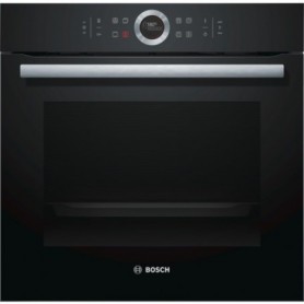 Bosch Serie 8 HBG635BB1 forno 71 L A+ Nero, Acciaio inossidabile (HBG635BB1)