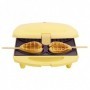 Bestron DSW271 piastra per waffle 4 waffle 780 W Giallo (DSW271)