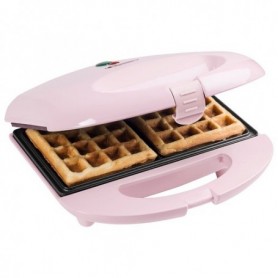 Bestron ASW401P piastra per waffle 2 waffle 700 W Rosa (ASW401P)