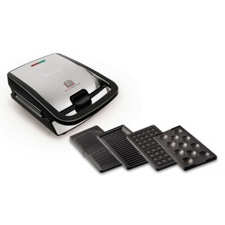 Tefal SW854D16 tostiera 700 W Nero, Acciaio inossidabile (SW854D)