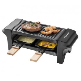Bestron ARG150BW griglia per raclette 2 persona(e) 350 W Nero (ARG150BW)