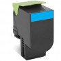 Lexmark 80C2HCE cartuccia toner 1 pz Originale Ciano (80C2HCE)