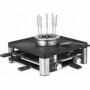 WMF Lumero 61.3020.1009 griglia per raclette 8 persona(e) 1960 W Nero, Acciaio inossidabile (61.3020.1009)
