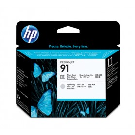 HP Testina di stampa nero e grigio chiaro fotografici 91 (C9463A)