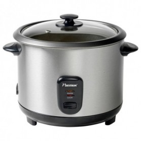 Bestron ARC180 cuoci riso 1,8 L 700 W Nero, Acciaio inossidabile (ARC180)