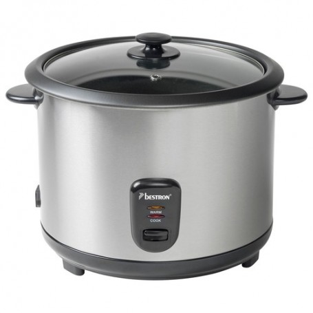 Bestron ARC280 cuoci riso 2,8 L 1000 W Nero, Acciaio inossidabile (ARC280)
