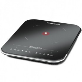 Rommelsbacher CTS 2000/IN piano cottura Nero, Argento Superficie piana Piano cottura a induzione 1 Fornello(i) (CTS 2000/IN)