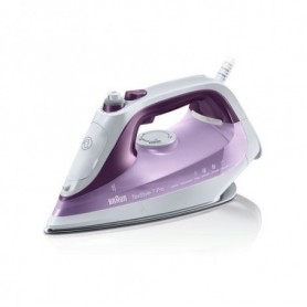 Braun SI 7066 VI ferro da stiro Ferro a secco Eloxal 2600 W Porpora, Bianco (SI 7066 VI)