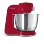 Bosch MUM58720 robot da cucina 1000 W 3,9 L Grigio, Rosso, Acciaio inossidabile (MUM58720)