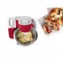Bosch MUM58720 robot da cucina 1000 W 3,9 L Grigio, Rosso, Acciaio inossidabile (MUM58720)