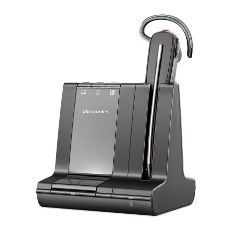 POLY 8240 Office Cuffia Aggancio, Auricolare Bluetooth Nero (210979-02)