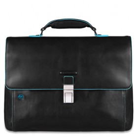 Piquadro CA3111B2 borsa per notebook 38,1 cm (15") Borsa da corriere Nero (CA3111B2/N)