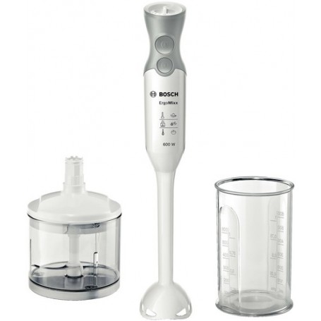 Bosch MSM66020 frullatore Frullatore ad immersione 600 W Grigio, Bianco (MSM66020)