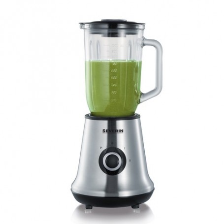 Severin SM 3734 frullatore 1 L Frullatore da tavolo 500 W Nero, Acciaio inossidabile (SM 3734)