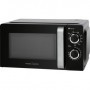 Bomann PC-MWG 1208 Superficie piana Microonde con grill 17 L 700 W Nero, Acciaio inossidabile (501208)