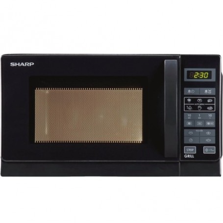 Sharp R-642BKW Superficie piana Microonde combinato 20 L 800 W Nero (18100105)