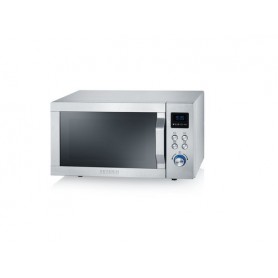 Severin MW 7751 forno a microonde Superficie piana Microonde con grill 20 L 800 W Argento, Acciaio inossidabile (MW 7751)