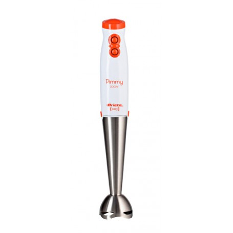 Ariete 881 Frullatore ad immersione 200 W Arancione, Acciaio inossidabile, Bianco (881-ARI)