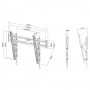 Neomounts by Newstar Select Supporto a parete per TV (NM-W365BLACK)
