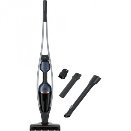 AEG QX9-1-50IB scopa elettrica Senza sacchetto Nero, Grigio, Blu (QX9-1-50IB)