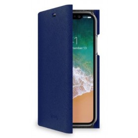 Celly SHELL900BL custodia per cellulare 14,7 cm (5.8") Cover Blu (SHELL900BL)