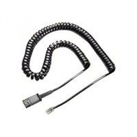 POLY 38340-01 cavo telefonico 4 m Nero (38340-01)