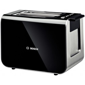 Bosch TAT8613 tostapane 2 fetta/e 860 W Nero, Argento (TAT8613)