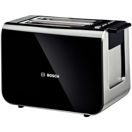 Bosch TAT8613 tostapane 2 fetta/e 860 W Nero, Argento (TAT8613)