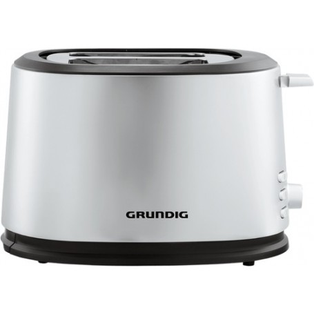 Grundig TA 5620 2 fetta/e 850 W Nero, Acciaio inossidabile (GMS0810)