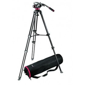 Manfrotto MVK 502 AM treppiede Videocamera portatile 3 gamba/gambe Nero (MVK502AM-1)