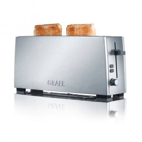 Graef TO 90 tostapane 2 fetta/e 880 W Acciaio inossidabile (TO 90)