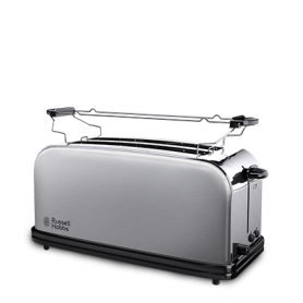 Russell Hobbs 23610-56 tostapane 4 fetta/e Nero, Acciaio inossidabile (23610-56)