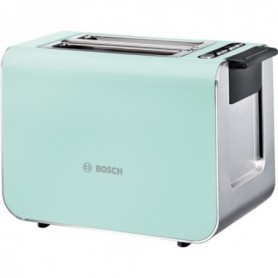 Bosch TAT8612 tostapane 2 fetta/e 860 W Blu, Argento (TAT8612)