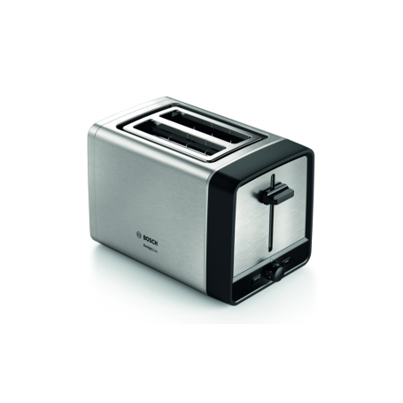 Bosch TAT5P420DE tostapane 2 fetta/e 970 W Nero, Argento (TAT5P420DE)