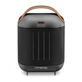 De’Longhi HFX30C18.AG Interno Nero, Grigio 1800 W Riscaldatore ambiente elettrico con ventilatore (0114571025)