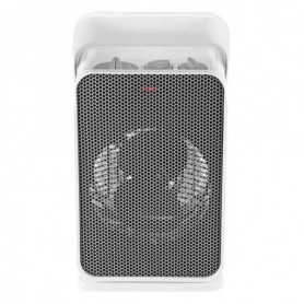 Unold 86450 stufetta elettrica Interno Grigio, Bianco 2000 W Riscaldatore ambiente elettrico con ventilatore (86450)