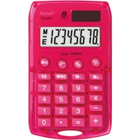 Rebell Starlet PK calcolatrice Tasca Calcolatrice di base Rosa (STARLETP)