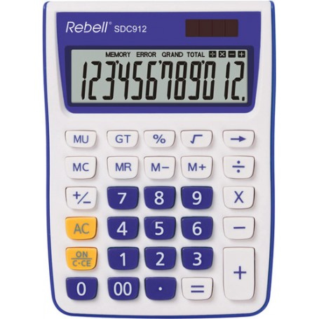Rebell SDC912 calcolatrice Desktop Calcolatrice di base Viola (SDC912VL)