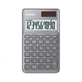 Casio CS-SL-1000SC-GY calcolatrice Tasca Calcolatrice di base Grigio (SL-1000SC-GY)