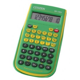 Citizen SR-135N calcolatrice Tasca Calcolatrice di base Verde (Z100019)