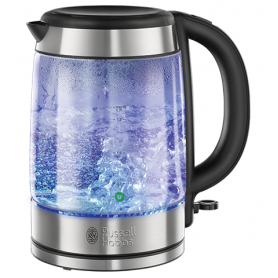 Russell Hobbs 21600-57 bollitore elettrico 1,7 L 2200 W Acciaio inossidabile, Trasparente (21600-57)