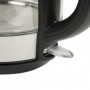 Bestron AWK780G bollitore elettrico 1,7 L 2200 W Nero, Argento (AWK780G)