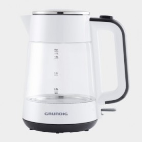 Grundig WK 5860 bollitore elettrico 1,7 L 2400 W Nero, Bianco (GMK8640)