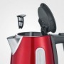 Severin WK 3417 bollitore elettrico 1 L 2200 W Nero, Rosso (WK 3417)
