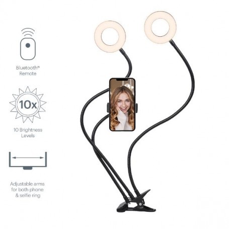 V-DUAL CLASSIC 2-IN-1 SELFIE RING (CY3538VCSLR)