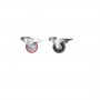 SET4 RUOTE RACK P600KG CON FRENO (19687600ZY)
